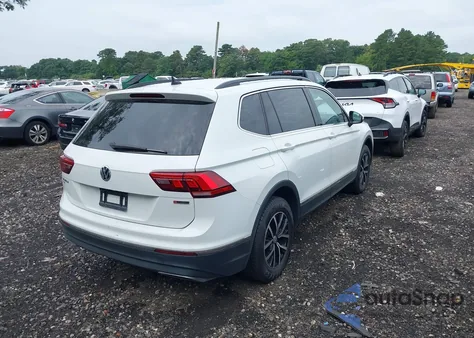 2021 Volkswagen Tiguan 2.0T Se/2.0T Se R-Line Black/2.0T Sel из США, поврежденный, VIN 3VV2B7AX6MM004940